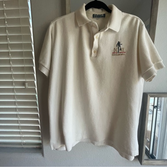 🟢3/$15 Scuba 🤿 Dive Cancun Polo - Picture 2 of 11